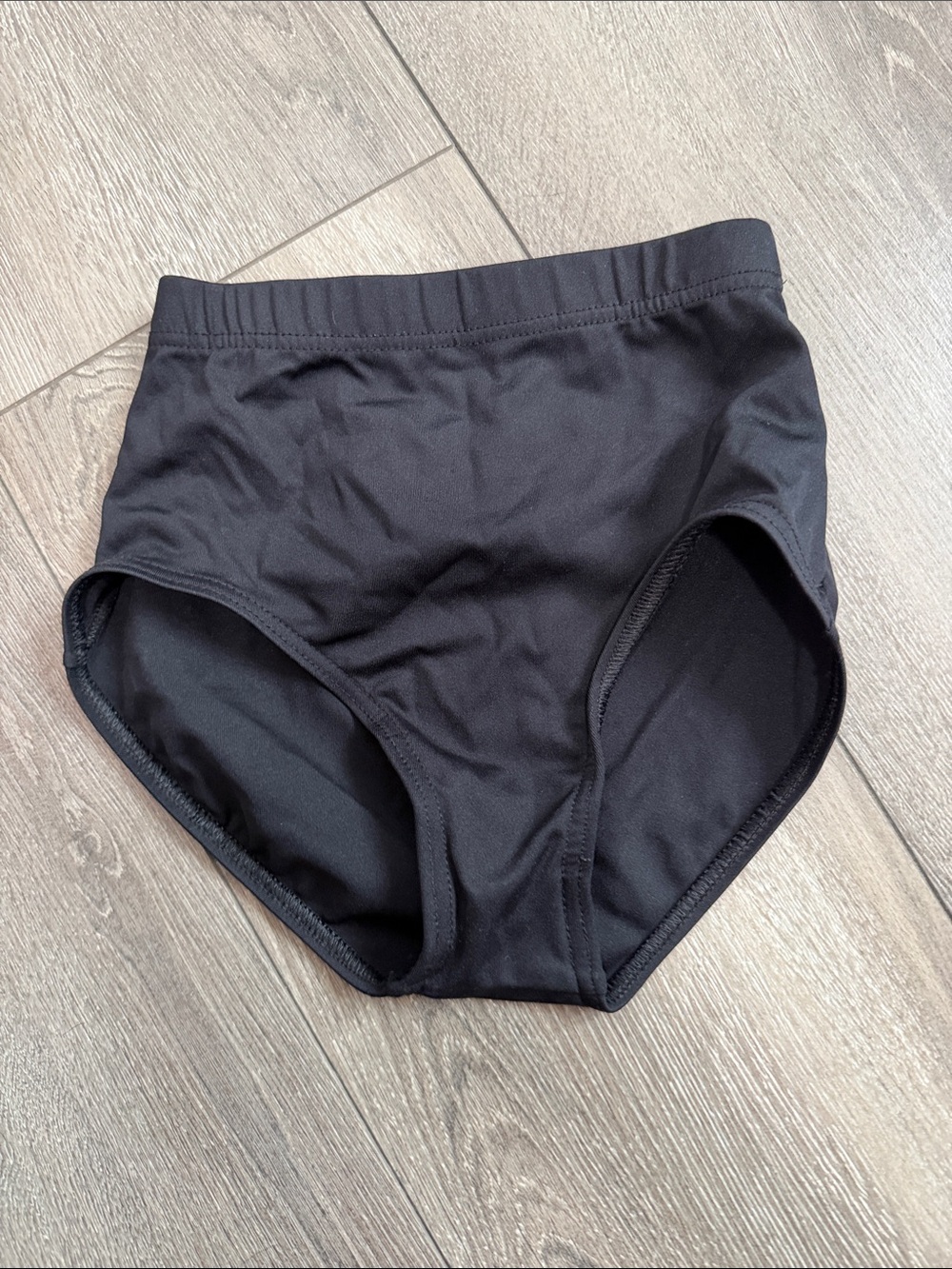 Capezio Black High-Waist Dance Briefs
